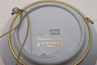Limoges миниатюрные декоративные винтажные тарелочки 3 шт.  (B073)