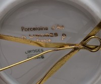 Limoges миниатюрные декоративные винтажные тарелочки 3 шт.  (B073)