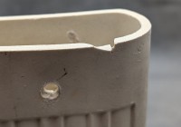 Вазочка винтажный увлажнитель на батарею со сколом (B173)