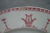 Staffordshire тарелка блюдо викторианское антикварное (W380)