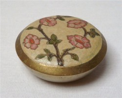 Шкатулка круглая (K683)