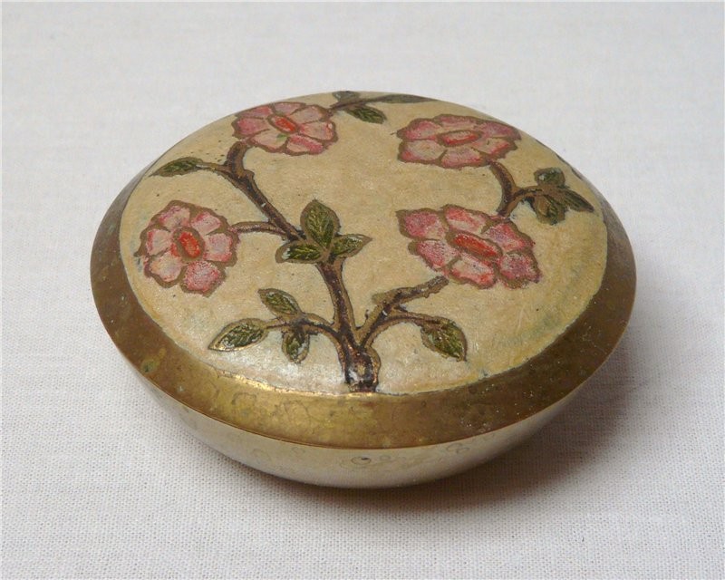 Шкатулка круглая (K683)