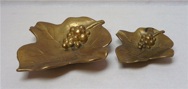 Пепельницы лотки "Виноград" 2 шт. (K948)