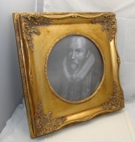 Рамка большая винтажная под картину, фотографию (M594)