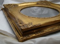Рамка большая винтажная под картину, фотографию (M594)