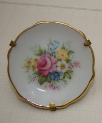 Limoges лиможская миниатюра тарелочка (A372a)