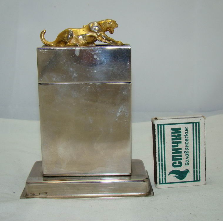 Сигаретница "Пантера" (U068)