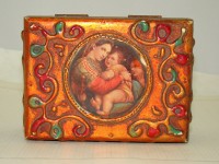 Шкатулка деревянная (V686)