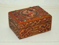Шкатулка деревянная (V686)