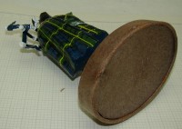 Фигурка Шотландский гвардеец с волынкой (W069)