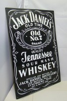 Табличка жестяная винтажная Виски Jack Daniels (X917)