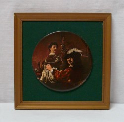 Плакетка "Rembrandt and Saskia" (S921)