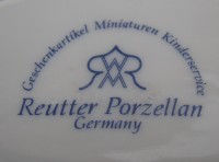 Reutter Porzellan шкатулка фарфоровая овальная (A089)