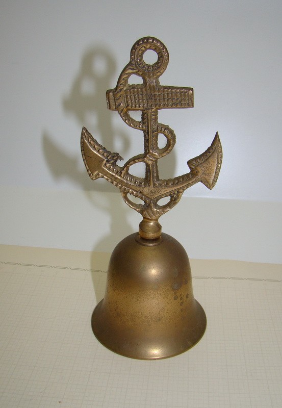 Колокольчик винтажный Якорь (A585)