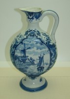 Delft кувшин винтажный Делфтский фарфор (A683)