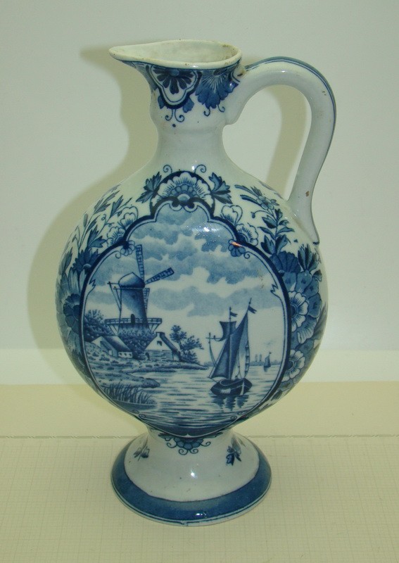 Delft кувшин винтажный Делфтский фарфор (A683)