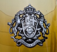 Стаканы с гербами винтажные 6 шт. (A980)