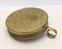 Подсвечник винтажный с поддоном и ручкой (B272)