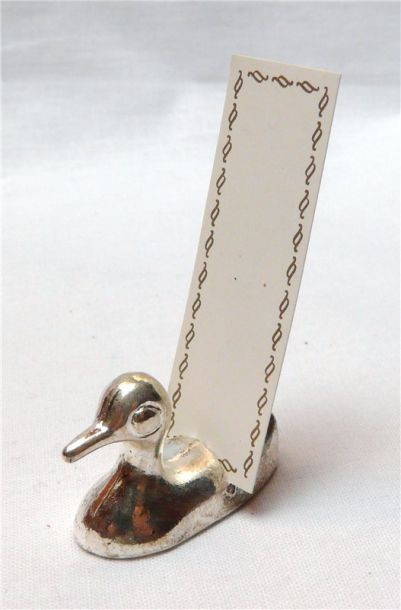 Подставки под визитки "Утки" 6шт.  (H220)