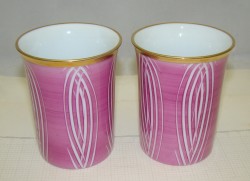 Стаканчики фарфоровые 2 шт. винтажные (Z054)