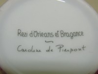 Стаканчики фарфоровые 2 шт. винтажные (Z054)