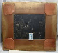 Картина винтажная в массивной рамке (M596)