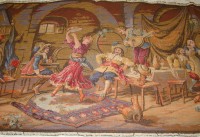 Винтажный гобелен Таверна (A387)