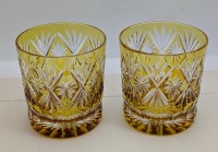 Стаканы широкие хрустальные 2 шт. (A981)