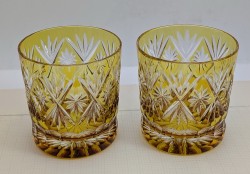 Стаканы широкие хрустальные 2 шт. (A981)