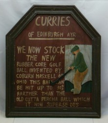 Украшение настенное ручной работы Гольф (Y229)