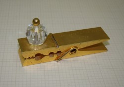 Зажим для денег, бумаг винтажный (Y464)