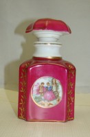 Флакон парфюмерный винтажный Галантная сцена (M112)
