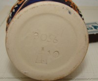 Кружка керамическая винтажная с крышкой 0,2 л (M793)