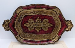 Подносик флорентийский винтажный (A883)