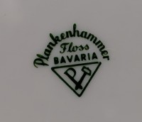 Plankenhammer Floss старинная трехъярусная этажерка (B178)