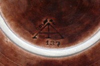Декоративная тарелочка ручной работы (V987)