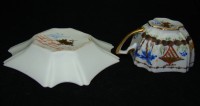 Limoges кофейная пара старинная (W732)