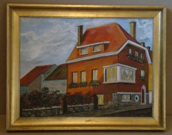 Картина винтажная Дом (X176)