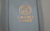 Limoges лоточек винтажный блюдо для оливок (A687)