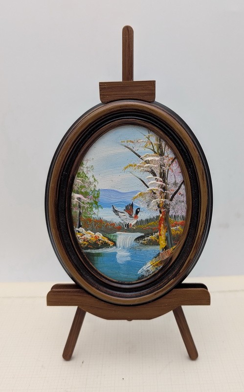 Картина миниатюрная настольная (B079)