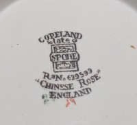 Spode винтажный английский чайник Китайская Роза (B179)