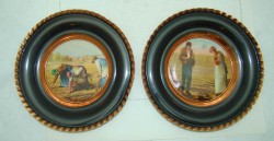 Тарелки настенные 2 шт. (U813)