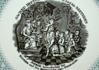 Тарелка старинная Cappellemans Jemmapes (V988)