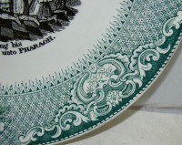 Тарелка старинная Cappellemans Jemmapes (V988)