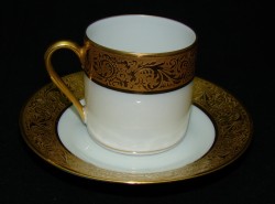 Limoges кофейная пара винтажная (W733)