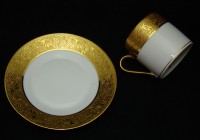 Limoges кофейная пара винтажная (W733)