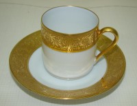 Limoges кофейная пара винтажная (W733)
