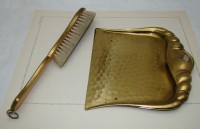 Совочек со щёткой винтаж (M795)
