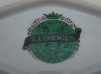 Limoges блюдо маленькое винтажное (A688)