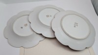 Limoges винтажные тарелки Цветы (A985)